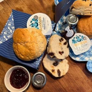Cornish Cream Tea for One